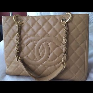 Chanel Beige Tote